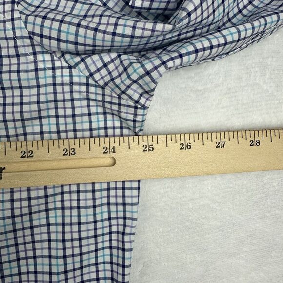 Lauren Ralph Lauren Shirt Mens XL 17 1/2 34/35 Black Label Stretch Regular Fit‎ - Picture 8 of 9